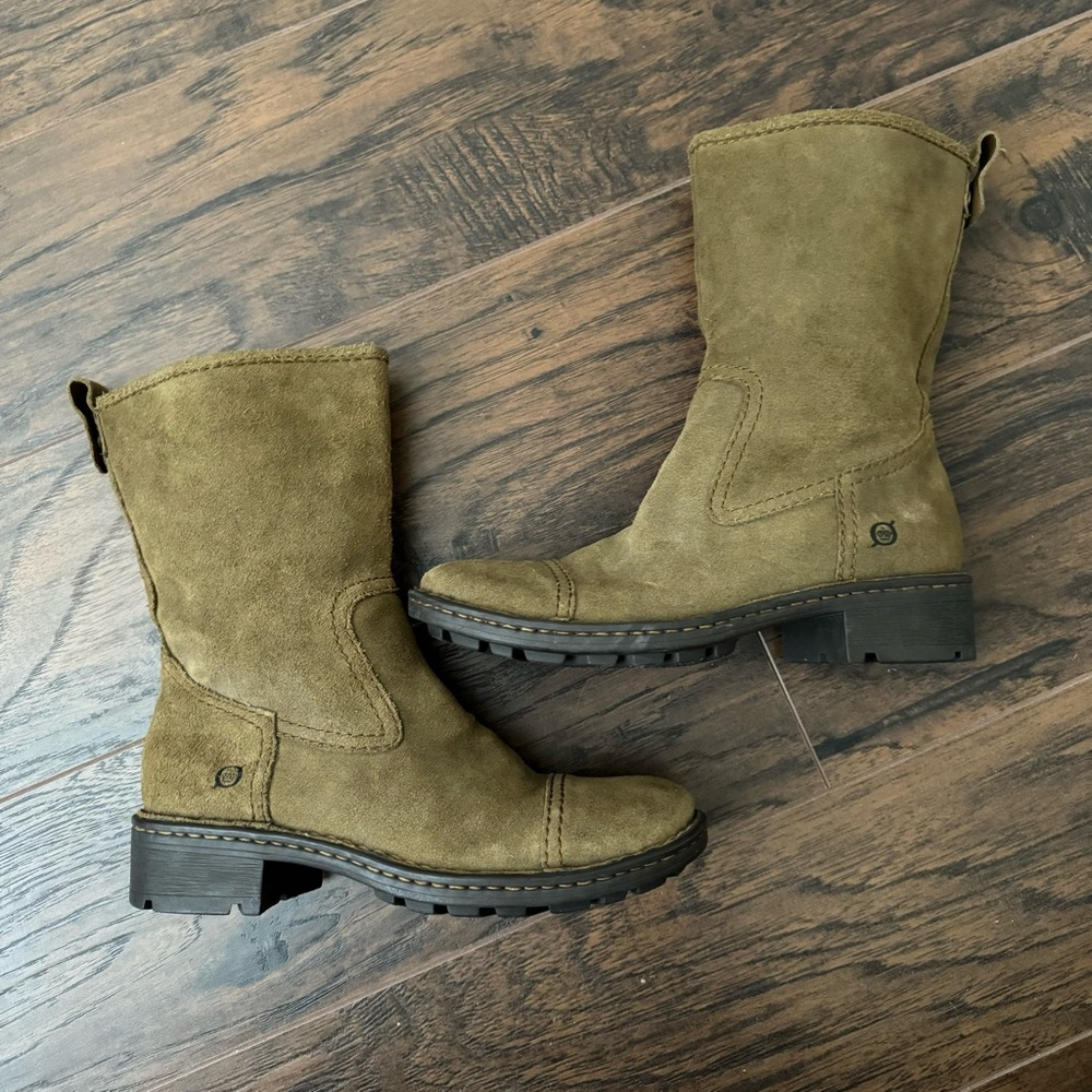 Born Audie Suede Mid Calf Women’s Boots